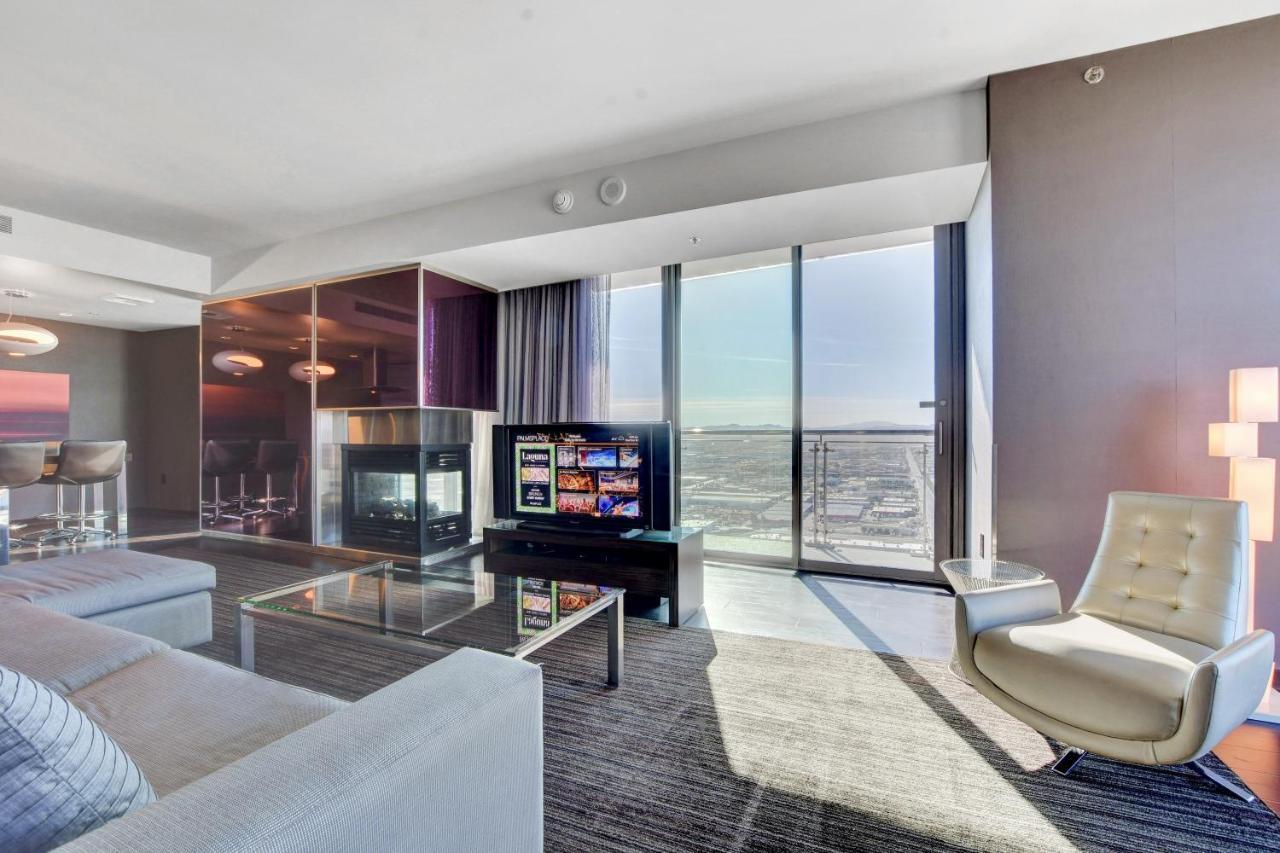 Private Luxury Panoramic Suite At Palms Place ラスベガス エクステリア 写真