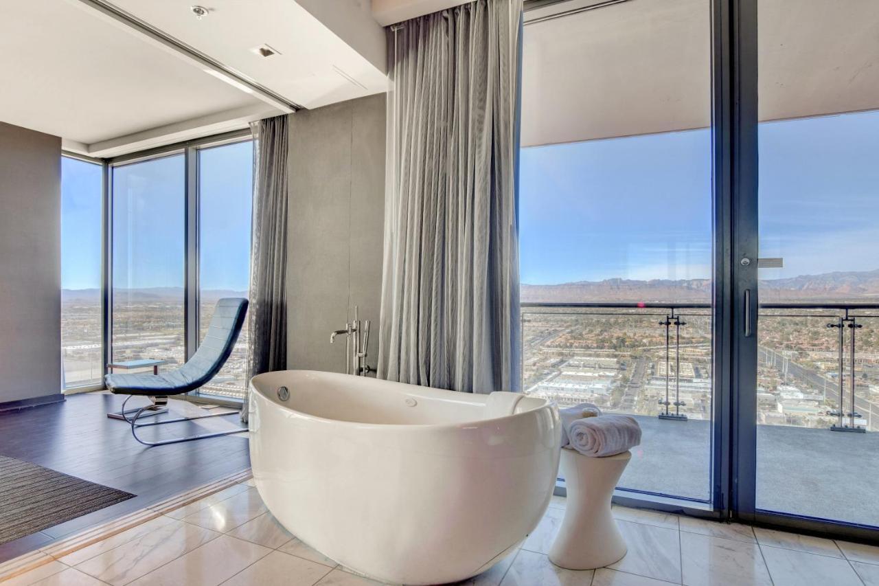 Private Luxury Panoramic Suite At Palms Place ラスベガス エクステリア 写真